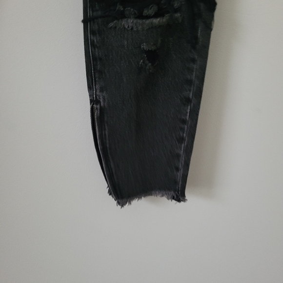One Teaspoon High Waist Freebirds Rigid Skinny leg cropped jeans Sz 26 - Picture 12 of 16